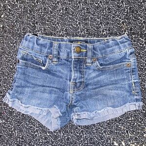 Lucky Brand Jean shorts  🍀 RILEY SHORT • girls size 4